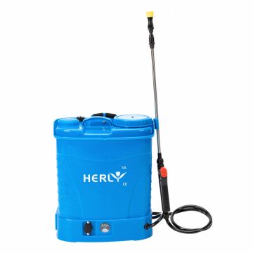 Pompa de stropit cu acumulator 12L, HERLY, Albastra Pompa de stropit cu acumulator 12L, HERLY, Albastra