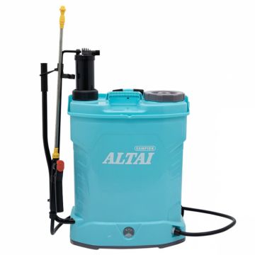 Pompa de stropit cu acumulator 2 in 1 ALTAI 16L, electrica si manuala, vermorel