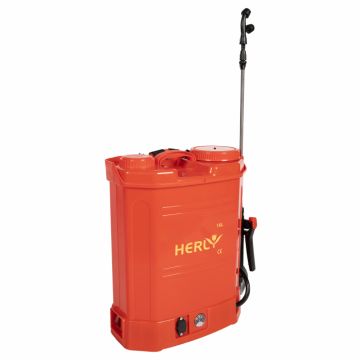 Pompa de stropit cu acumulator HERLY GF-1227, 16L, Rosie Pompa de stropit cu acumulator HERLY GF-1227, 16L, Rosie
