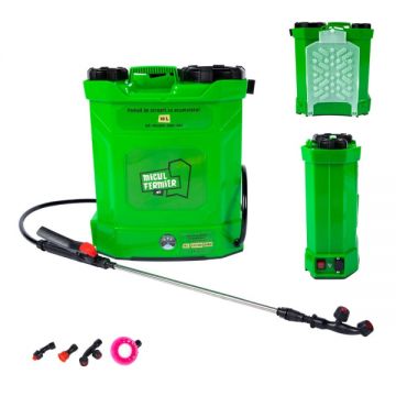 Pompa de stropit cu acumulator, Micul Fermier, capacitate 18 litri