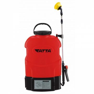 Pompa de stropit cu acumulator Tatta TP-2010A,  Capacitate 20L, Rosie