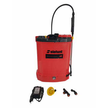 Pompa de stropit electrica Elefant SE14L, Volum 14l, 12V 8Ah, 3 tipuri de pulverizare