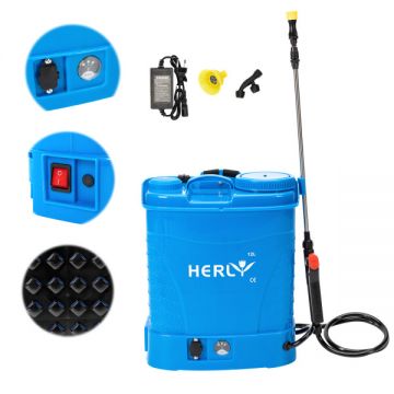 Pompa de Stropit cu Acumulator, Vermorel Electric, 12L - Herly GF-1517 Pompa de Stropit cu Acumulator, Vermorel Electric, 12L - Herly GF-1517